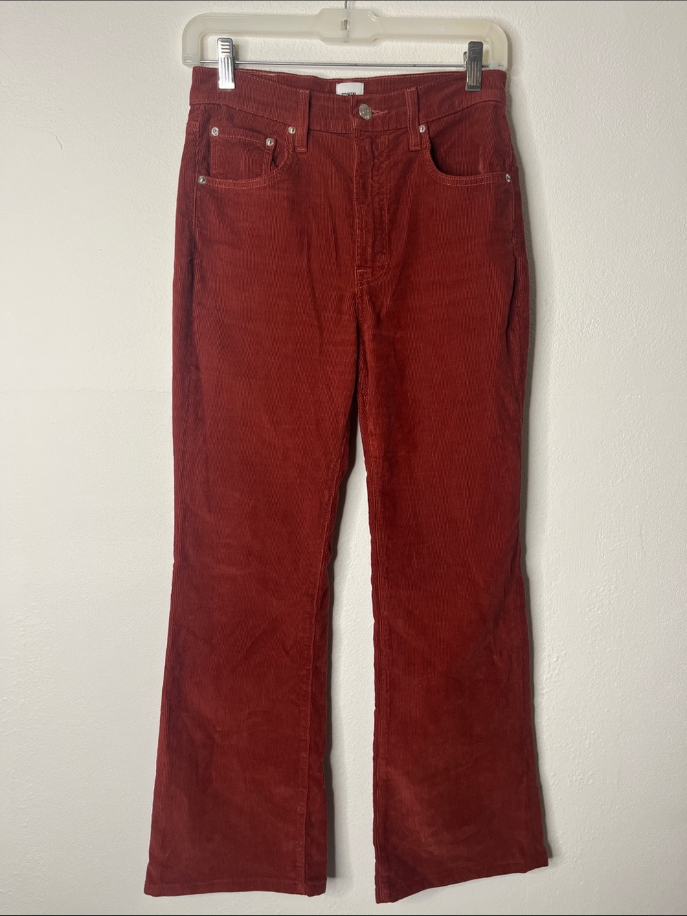 Edwin Women's Rust Red Corduroy Jeans